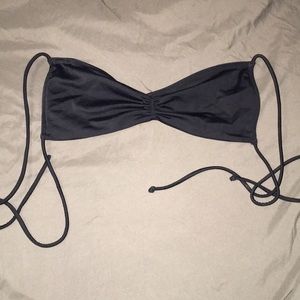 Black bikini top